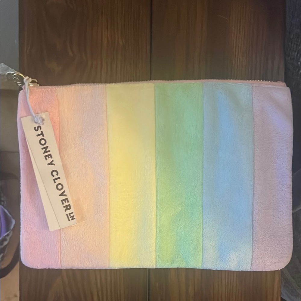 Stoney Clover Lane Pastel Rainbow Pouch